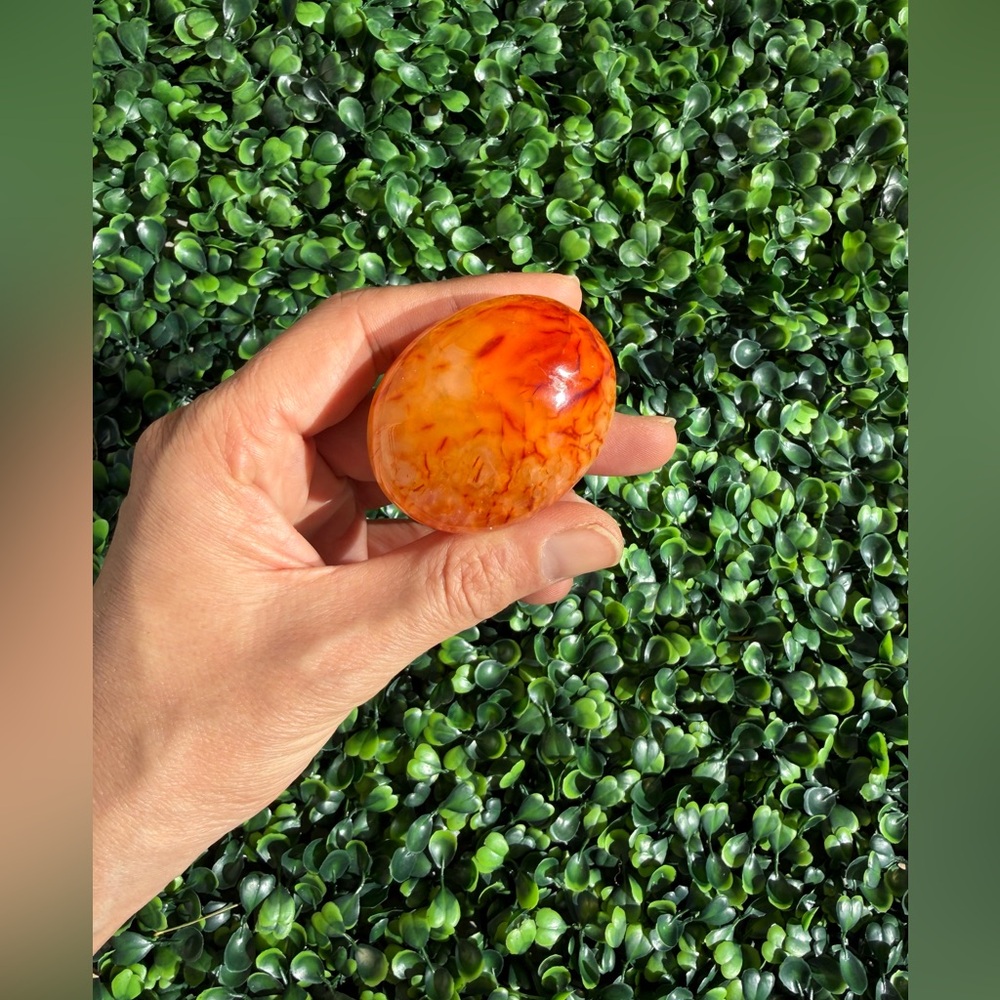 Carnelian Palmstone